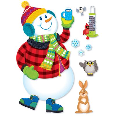 SUPER SNOWMAN BULLETIN BD KIT