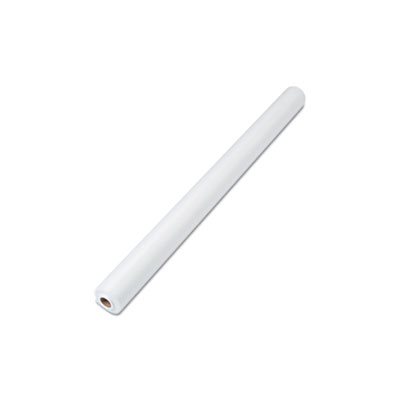 Linen-Soft Non-Woven Polyester Banquet Roll, Cut-To-Fit, 40" x 50ft, White