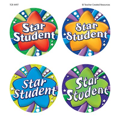 BADGE STAR STUDENT