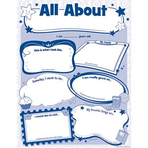 POSTER PACKS, ALL ABOUT ME 32 SHEETS