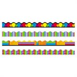 Terrific Trimmers Border, 2 1 / 4 x 39" Panels, Color Collage Designs, 48 / Set