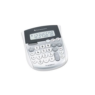 TI-1795SV Minidesk Calculator, 8-Digit LCD