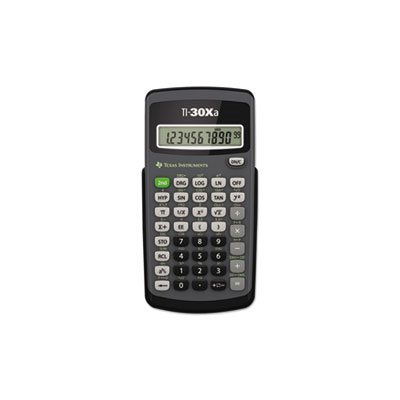 TI-30Xa Scientific Calculator, 10-Digit LCD