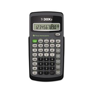 TI-30Xa Scientific Calculator, 10-Digit LCD