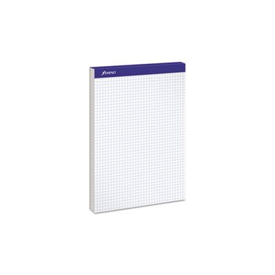 Quadrille Double Sheets Pad, 8 1 / 2 x 11 3 / 4, White, 100 Sheets