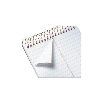 Gold Fibre Spiral Steno Book, Gregg, 6 x 9, White / Green, 100 Sheets