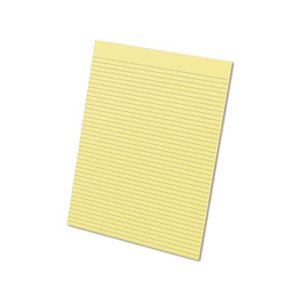 Glue Top Pads, 8 1 / 2 x 11, Canary, 50 Sheets, Dozen