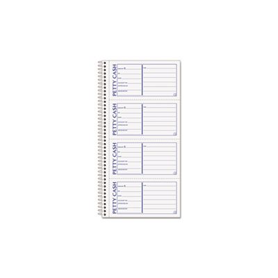 Petty Cash Receipt Book, 5 1 / 2 x 11, Two-Part Carbonless, 200 Sets / Book