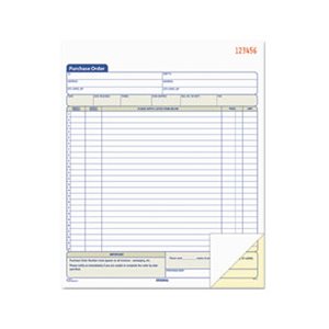 Purchase Order Book, 8 3 / 8 x 10 3 / 16, Two-Part Carbonless, 50 Sets / Book
