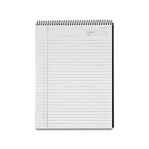 Docket Diamond Top Wire Planning Pad, Legal / Wide, 8 1 / 2 x 11 3 / 4, White, 60 SH