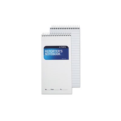 Reporter Notebook, Legal / Wide, 4 x 8, White, 70 Sheets, Dozen