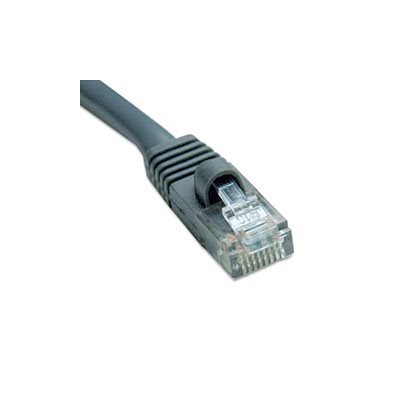 CAT5e Molded Patch Cable, 100 ft., Gray