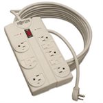 TLP825 Surge Suppressor, 8 Outlets, 25 ft Cord, 1440 Joules, Light Gray