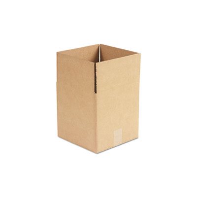 Brown Corrugated - Cubed Fixed-Depth Shipping Boxes, 10l x 10w x 10h, 25 / Bundle