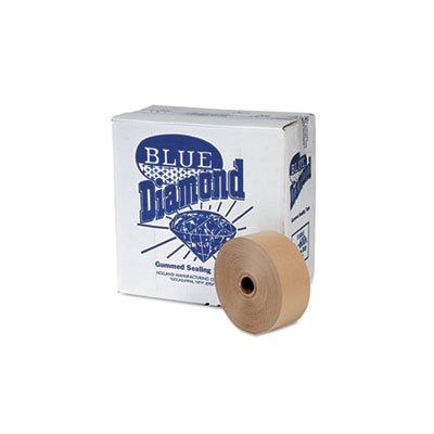 Non-Reinforced Kraft Sealing Tape, 2" x 600ft, Brown, 12 / Carton