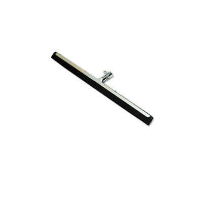 Water Wand Standard Floor Squeegee, 22" Wide Blade, Black Rubber, Insert Socket