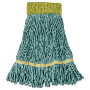 MOP HEAD, SUPER LOOP COTTON / SYNTHETIC SMALL GREEN