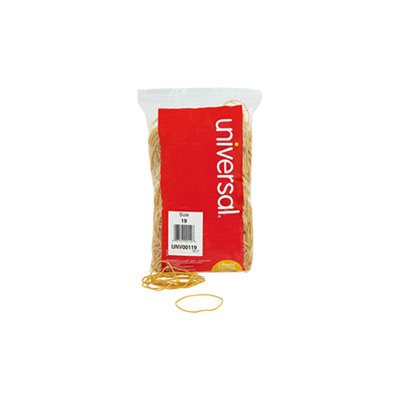 Rubber Bands, Size 19, 3-1 / 2 x 1 / 16, 1240 Bands / 1lb Pack