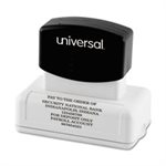 Recycled Custom Micropore Stamp, Preinked, 1 3 / 8 x 2 1 / 2