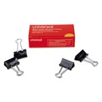 Medium Binder Clips, 5 / 8" Capacity, 1 1 / 4" Wide, Black, 12 / Box