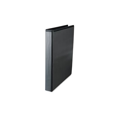 Slant-Ring Economy View Binder, 1" Capacity, Black