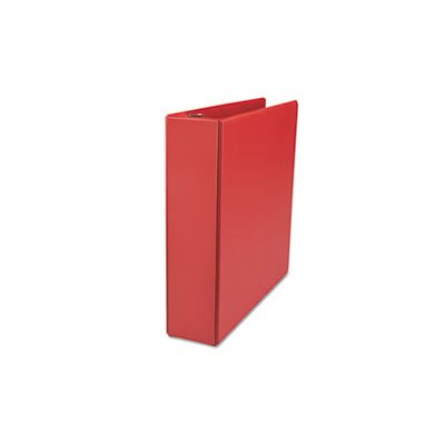 D-Ring Binder, 2" Capacity, 8-1 / 2 x 11, Red