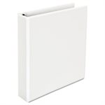 Comfort Grip Round Ring View Binder, 1-1 / 2" Capacity, 8-1 / 2 x 11, White