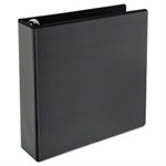 Comfort Grip Round Ring View Binder, 2" Capacity, 9-1 / 2 x 11, Black