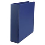 Economy Non-View Round Ring Binder, 2" Capacity, Royal Blue