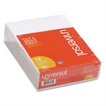 Scratch Pads, Unruled, 4 x 6, White, 100 Sheet Pads, 12 pack