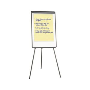 Lightweight Tripod Style Dry Erase Easel, 29 x 41, White / Black