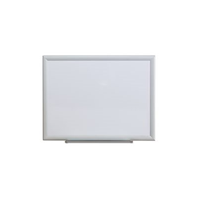 Dry Erase Board, Melamine, 24 x 18, Aluminum Frame