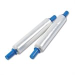 Stretch Film w / Cushioned Handles, 20" x 1000ft, 20mic (80-Gauge), 4 / Carton