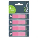 Pop-Up Page Flags, 1 / 2 x 1-7 / 10, Pink, 140 per Pack