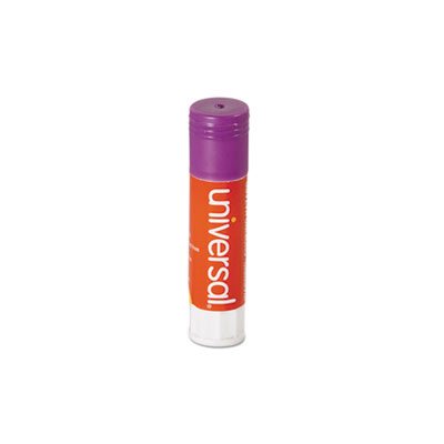 Glue Stick, .28 oz, Stick, Purple, 30 / Pack