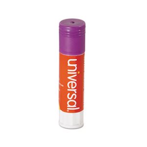 Glue Stick, .28 oz, Stick, Purple, 30 / Pack