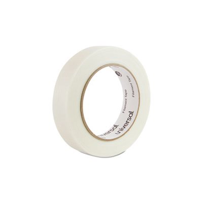 165# Medium Grade Filament Tape, 24mm x 54.8m, 3" Core, Clear