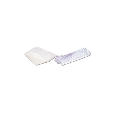 Clear Laminating Pouches, Luggage Tag Style, 5 mil, 2 1 / 2 x 4 1 / 4, 25 / Pack