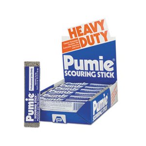 Scouring Stick, Pumie, Gray Pumice, 5 3 / 4 x 3 / 4 x 11 / 4, 12 per Box