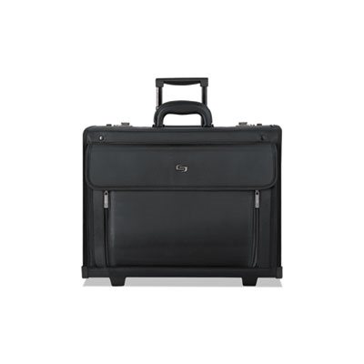 Classic Rolling Catalog Case, 16", 18" x 8" x 14", Black