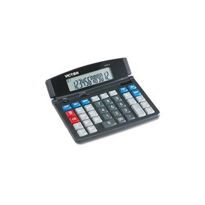 1200-4 Business Desktop Calculator, 12-Digit LCD