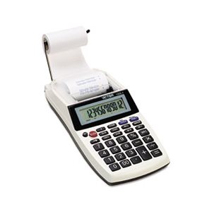 1205-4 Palm / Desktop One-Color Printing Calculator, Black Print, 2 Lines / Sec