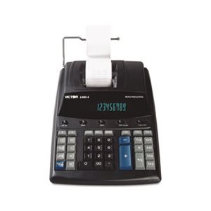 1460-4 Extra Heavy-Duty Printing Calculator, Black / Red Print, 4.6 Lines / Sec