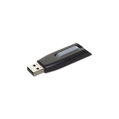 Store 'n' Go V3 USB 3.0 Drive, 16GB, Black / Gray