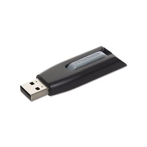 Store 'n' Go V3 USB 3.0 Drive, 16GB, Black / Gray