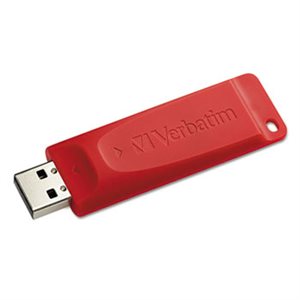 Store 'n' Go USB 2.0 Flash Drive, 8GB, Red