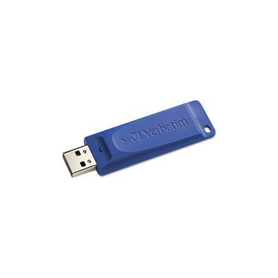 Classic USB 2.0 Flash Drive, 4GB, Blue