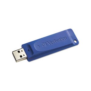 Classic USB 2.0 Flash Drive, 4GB, Blue