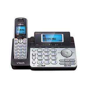 Two-Line Expandable Cordless Phone with Answering System