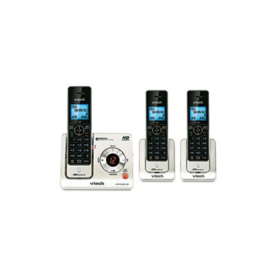 LS6425-3 DECT 6.0 Cordless Voice Announce Answering System